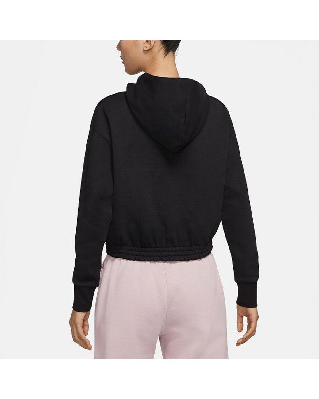 Nike Black (Wmns) Fleece Graphic Hoodie