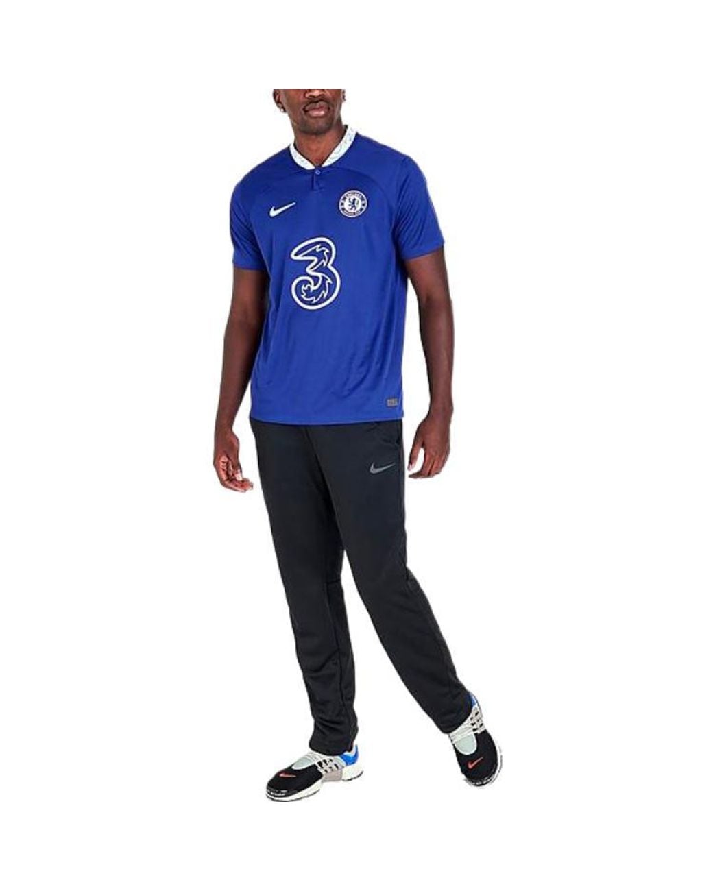 Nike Blue Chelsea Fc 22/23 Stadium Home Dri-Fit Football Jersey for men