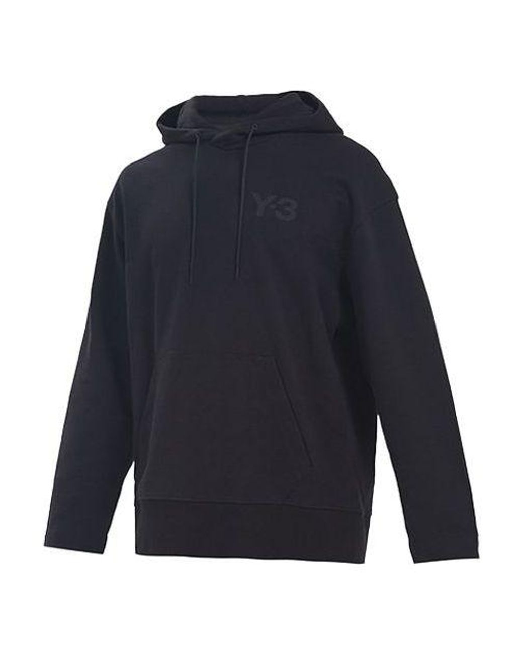 Adidas Blue Y-3 Solid Color Hooded for men