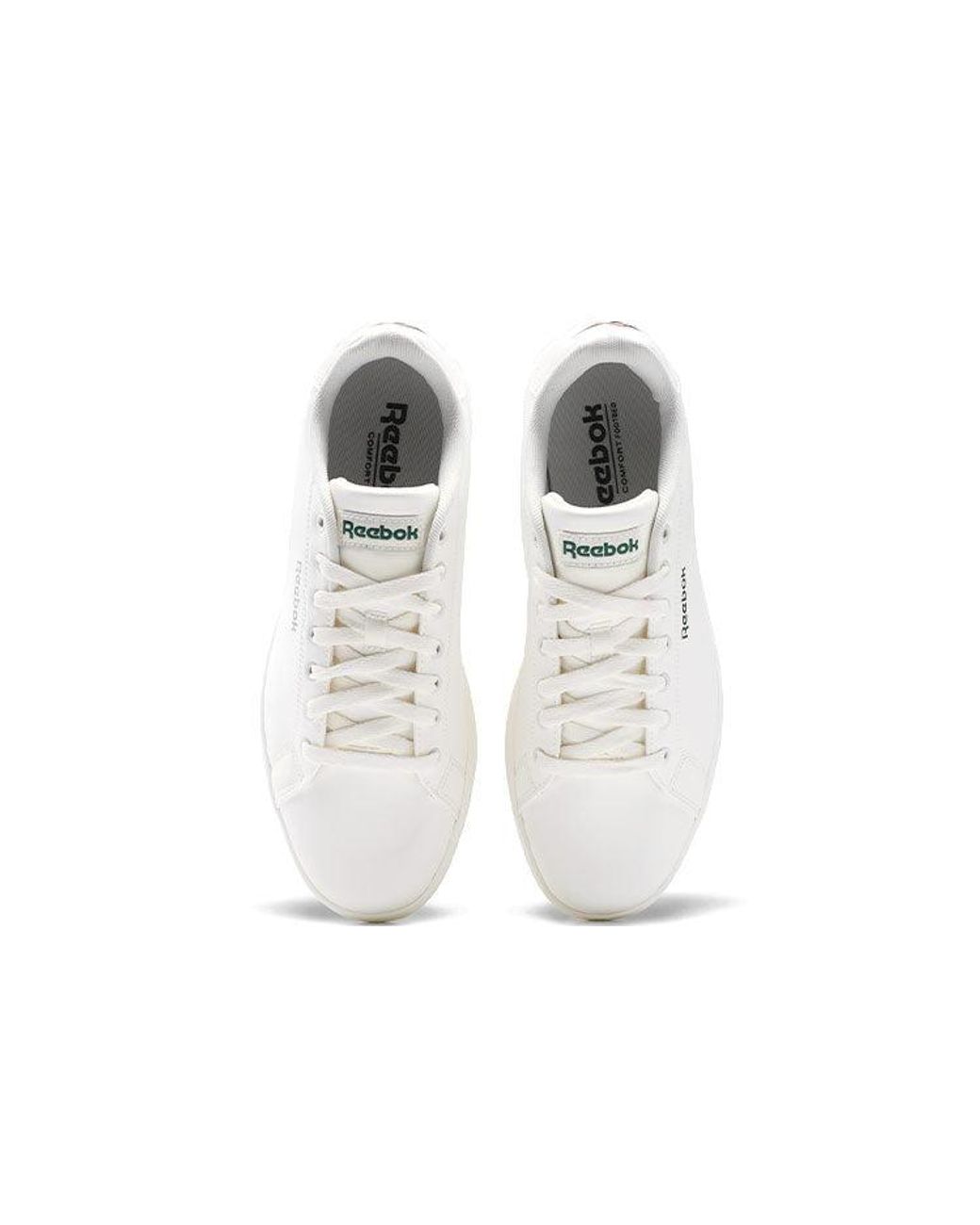 Reebok White Court Series 1 Non-Slip Shock Absorption Low Tops Casual Skateboarding Shoes for men