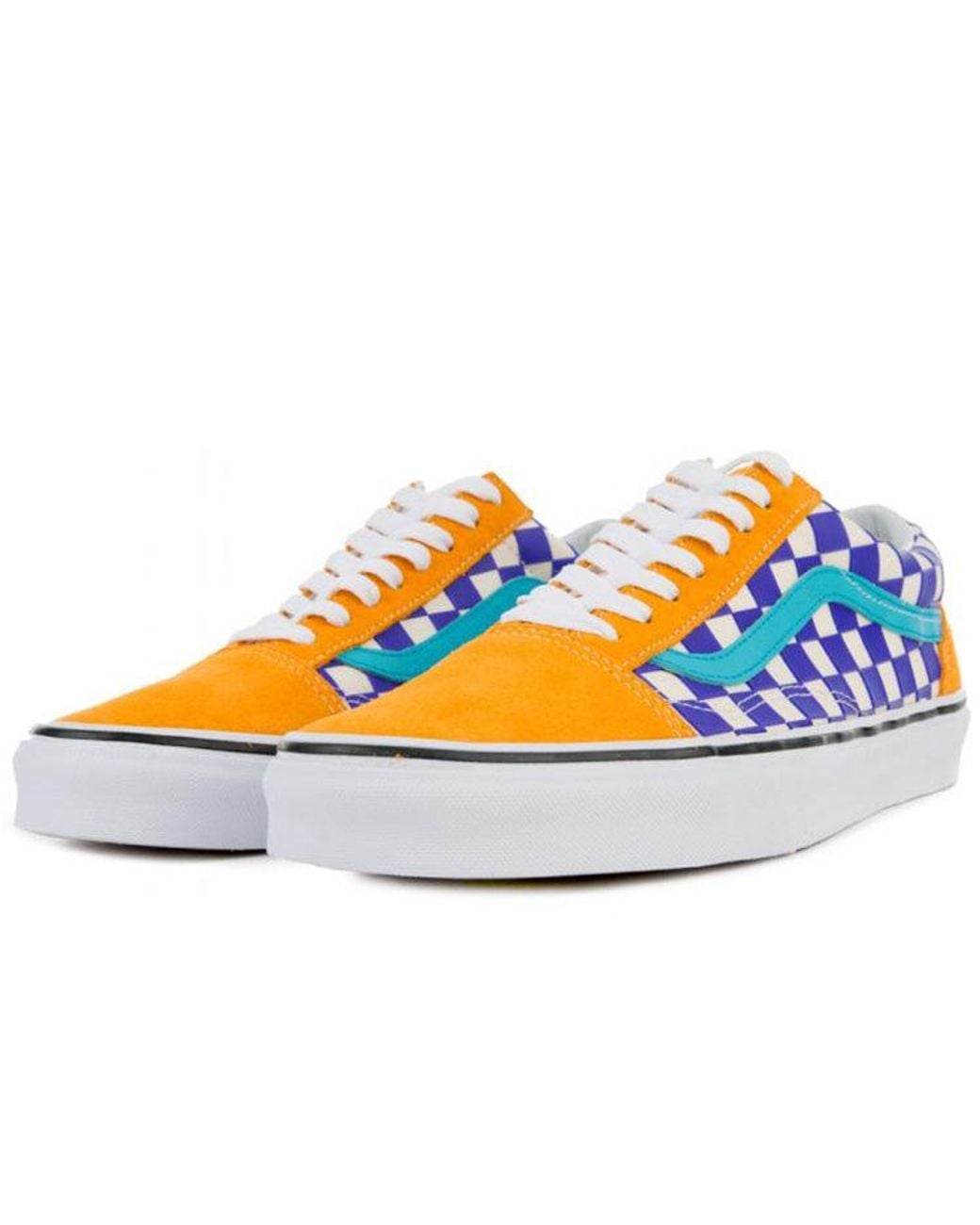Vans Blue Old Skool 'Thermochrome Checkerboard' for men