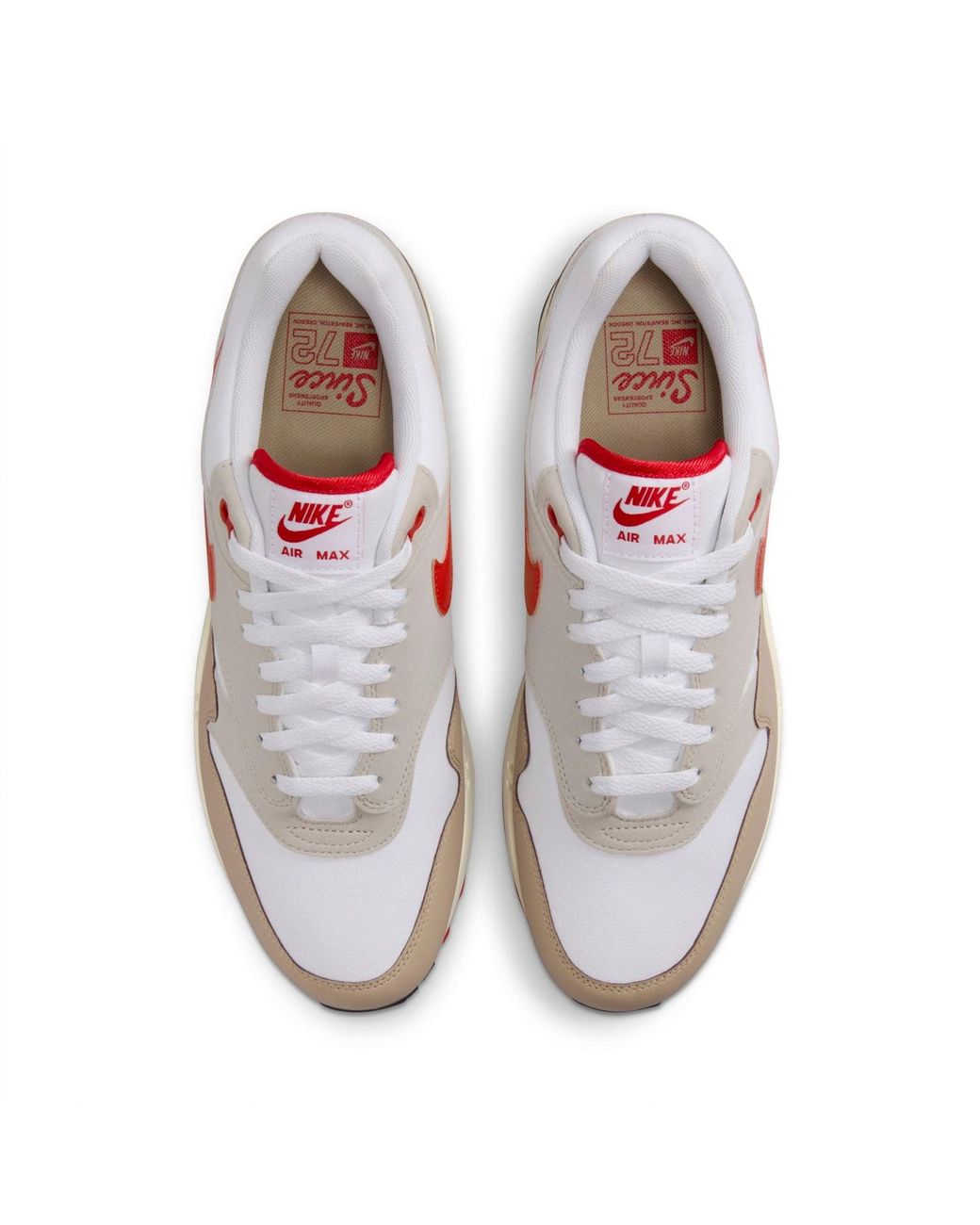 Nike White Air Max 1 'Since '72' for men