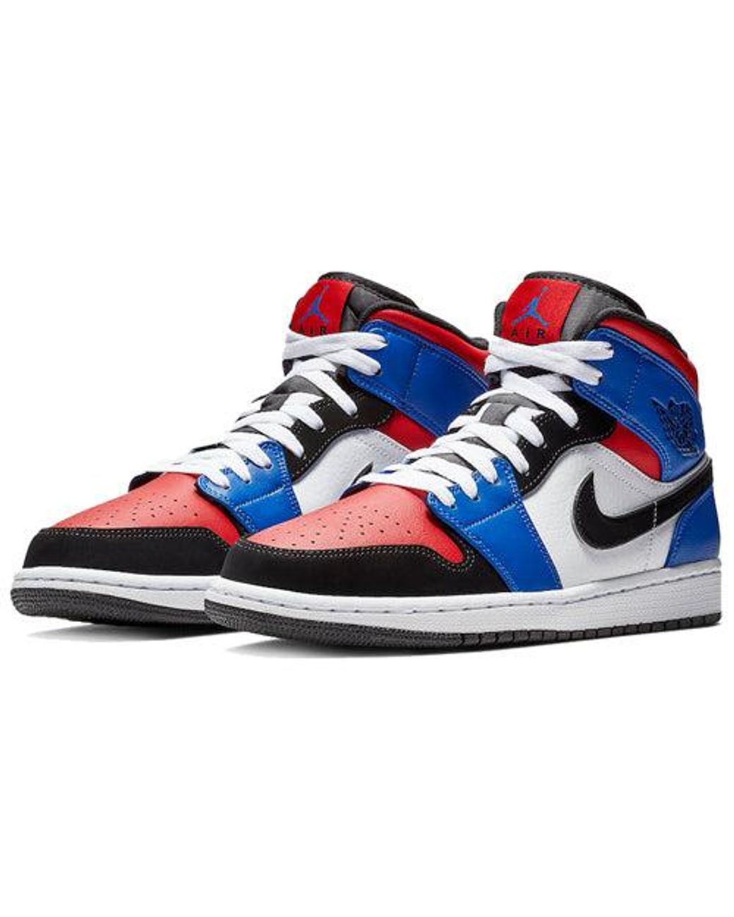 Nike Blue Air 1 Mid "Top 3" 554724 124" for men