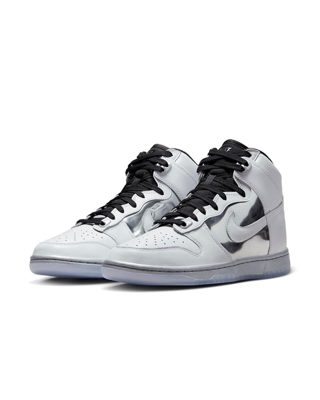 Nike Blue Dunk High 'chrome' for men