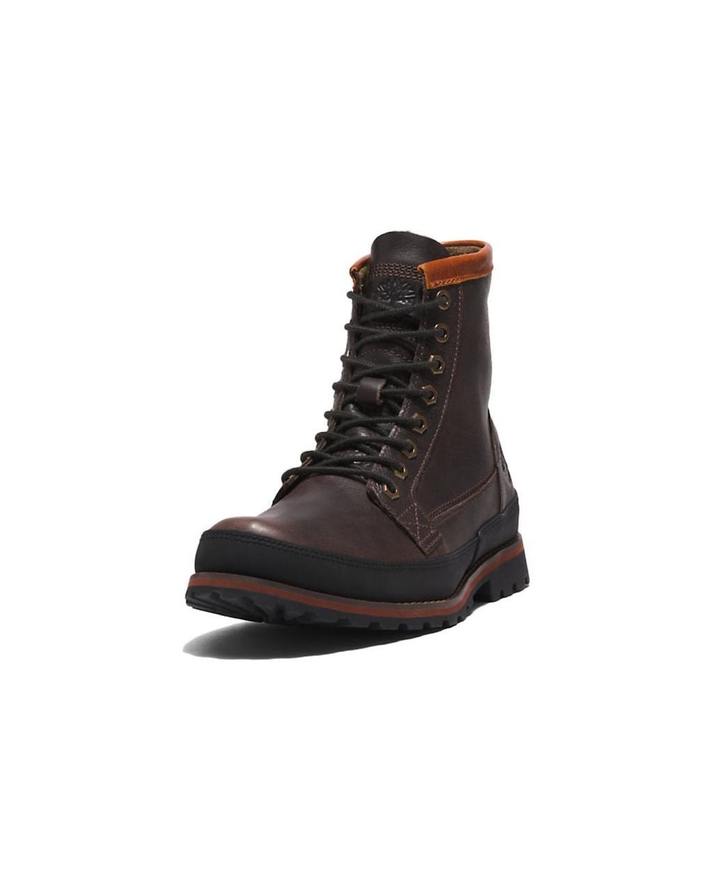 Timberland Black Original Earthkeeper Boots 'Dark Regenerative Leather' for men