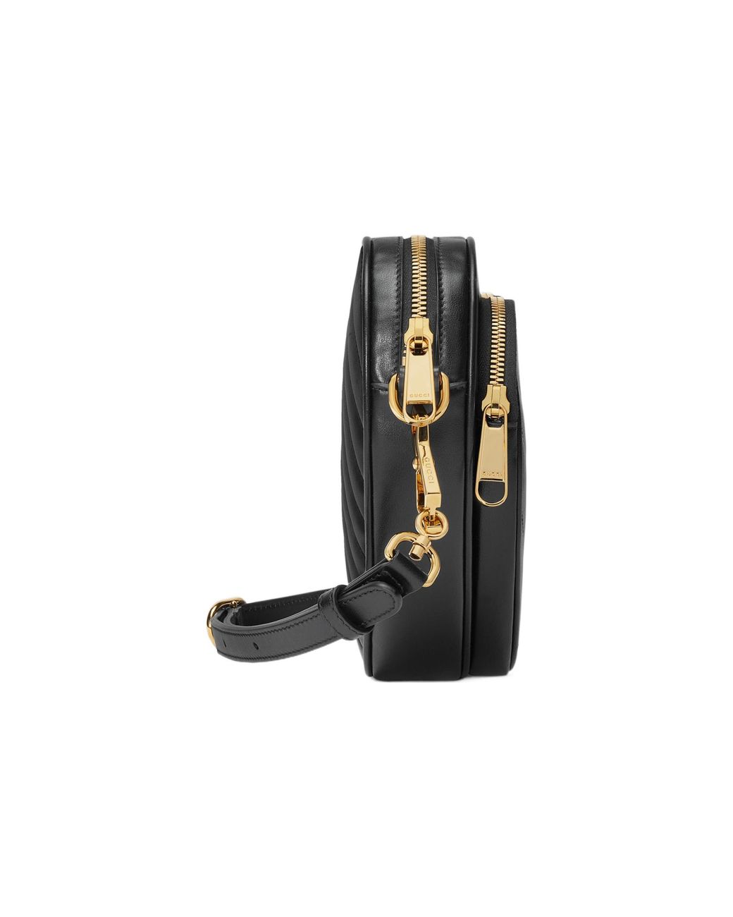 Gucci Black (Wmns) Interlocking G Mini Heart Shoulder Bag