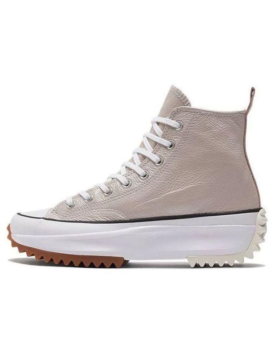 Converse White Run Star Hike High 'Metallic Classics for men