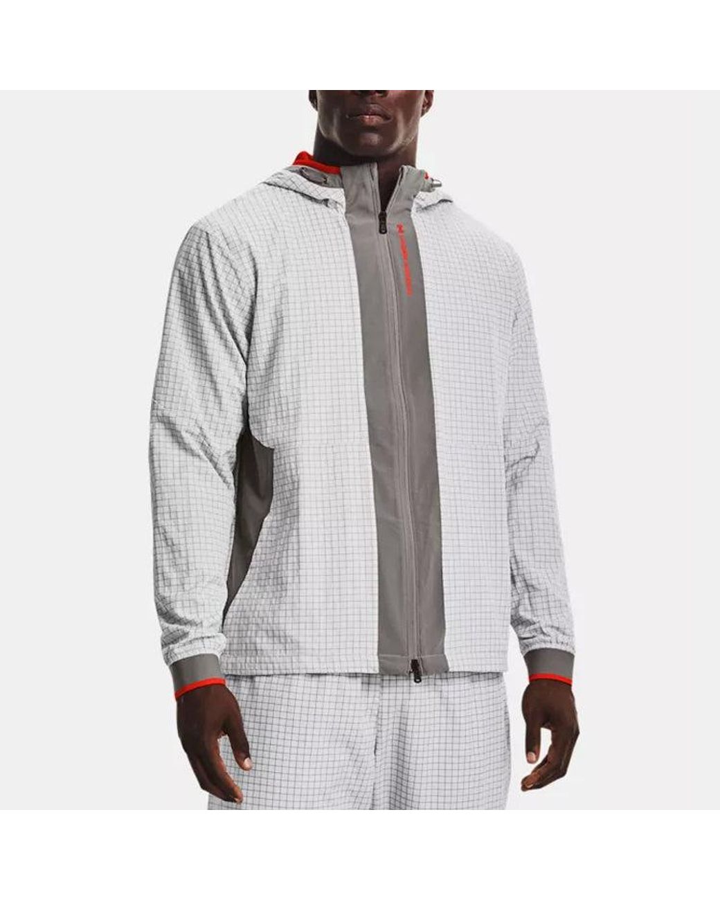 Under Armour Gray Rush Legacy Jacket for men
