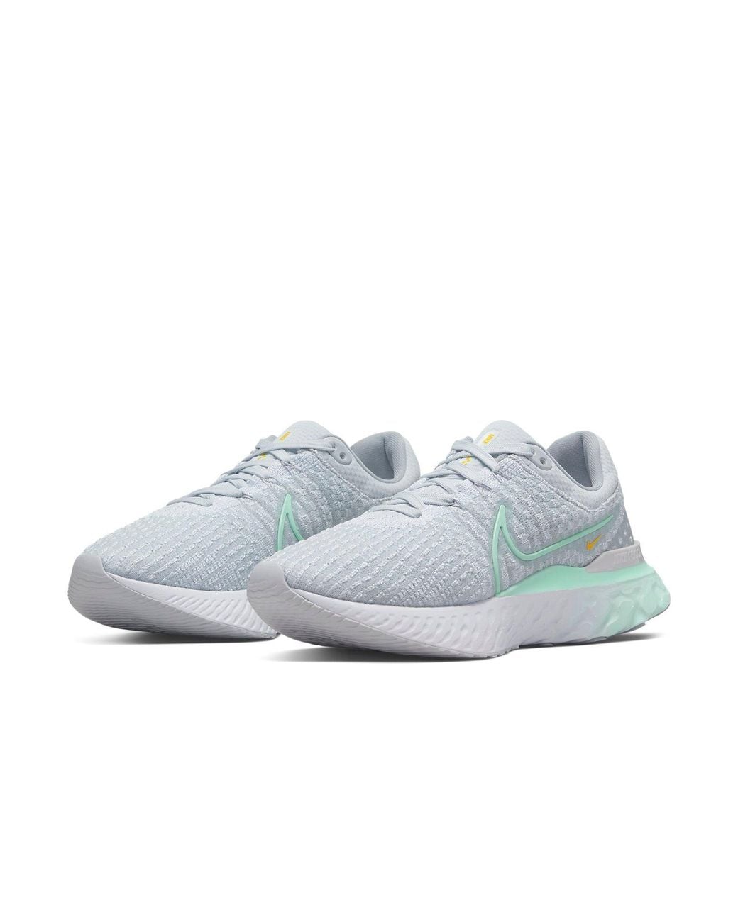 Nike Blue (Wmns) React Infinity Run Flyknit 3 'Pure Platinum Mint Foam'