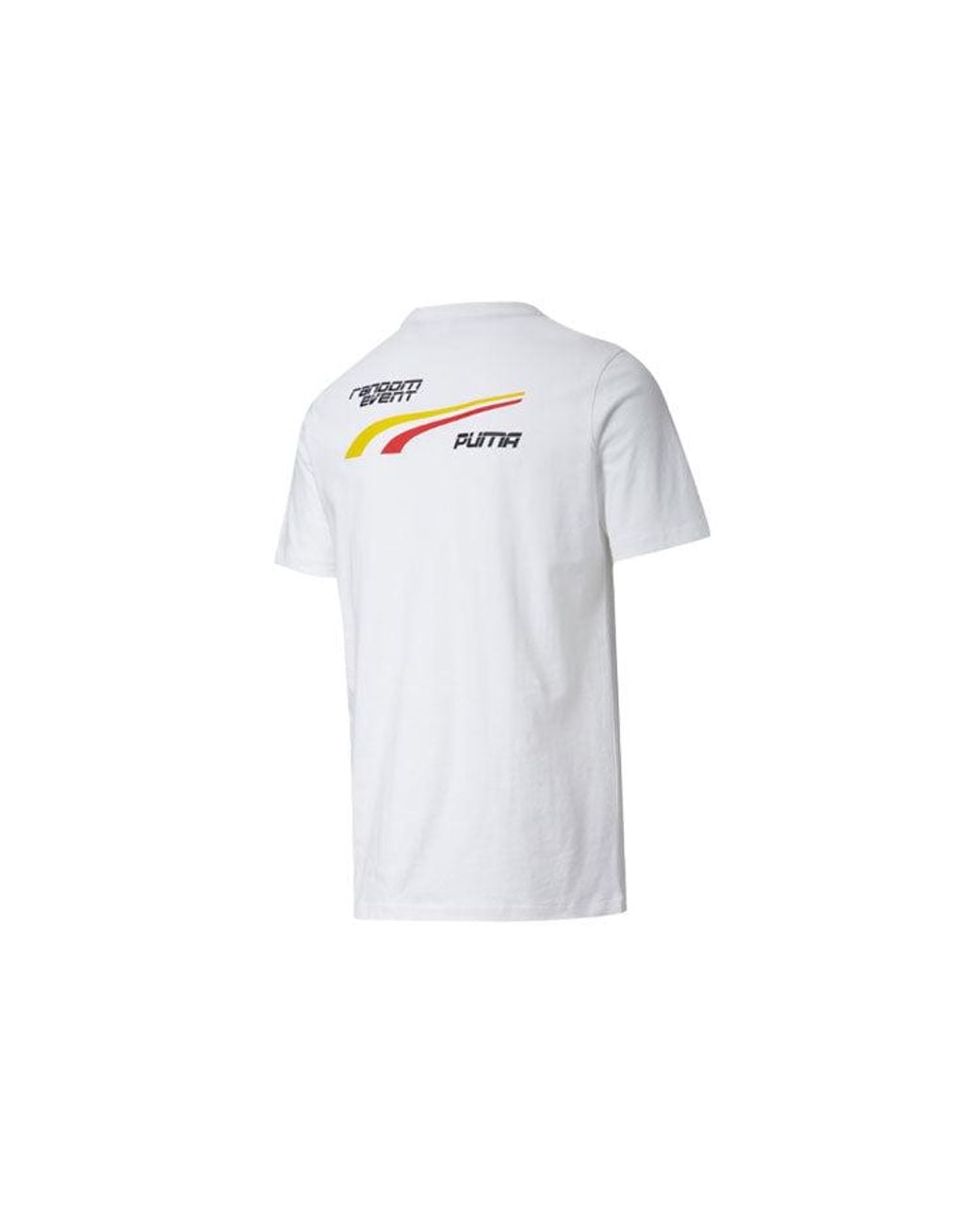 PUMA White X Randomevent Tee for men
