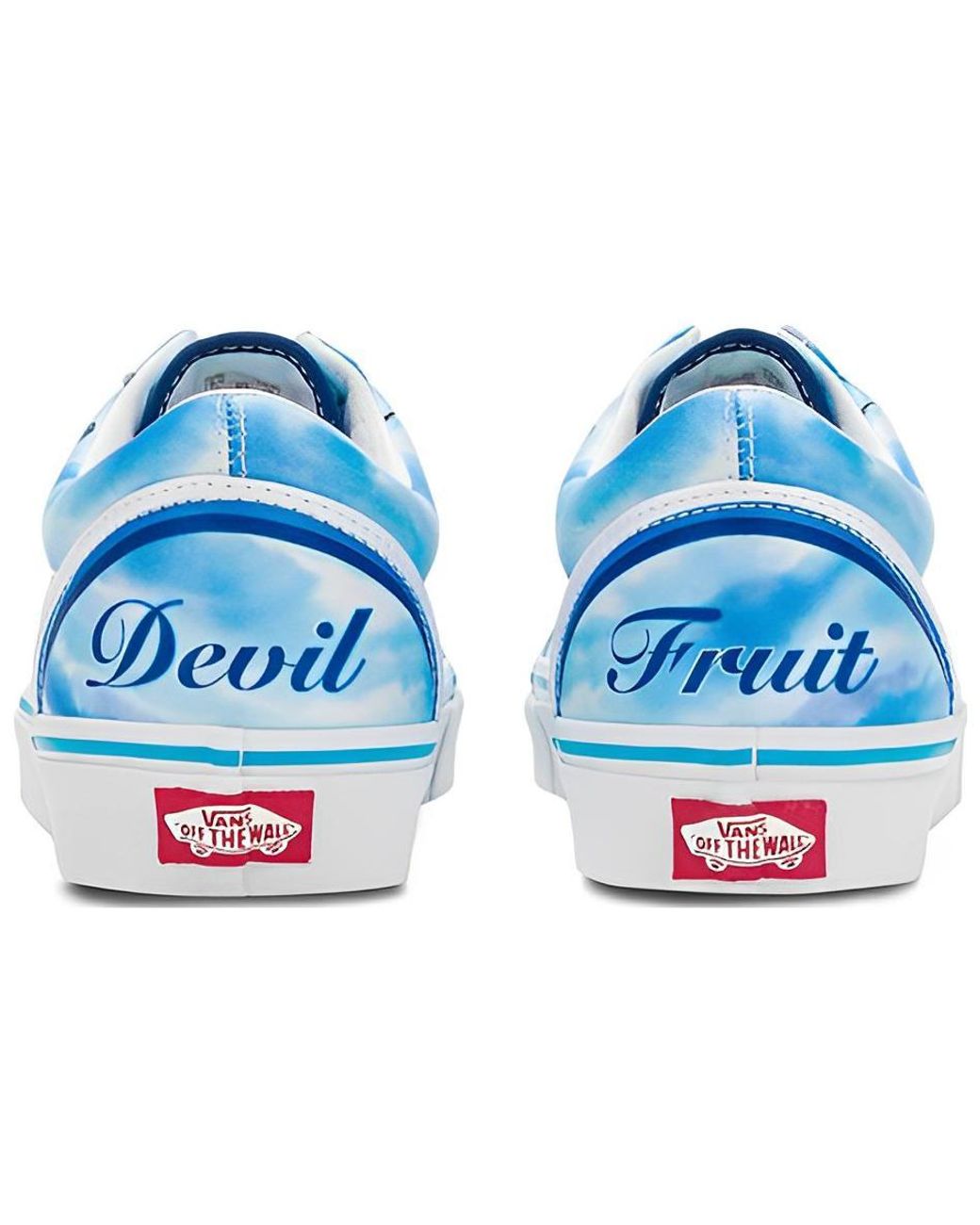 Vans Blue One Piece X Old Skool 'Devil Fruit' for men
