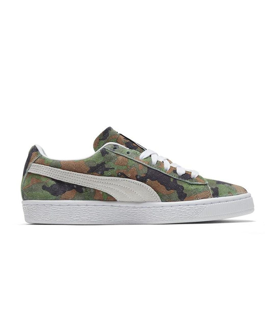 PUMA Green Suede Classic Ambush 'Dachsund Camo' for men