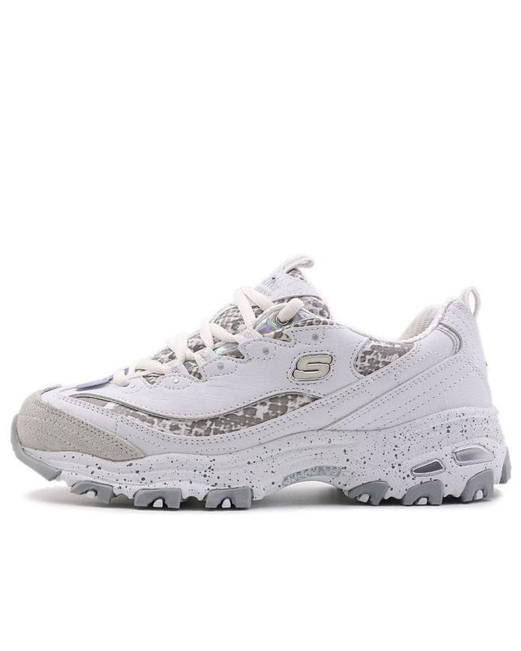 Skechers White (Wmns) D'Lites 1.0 Gs