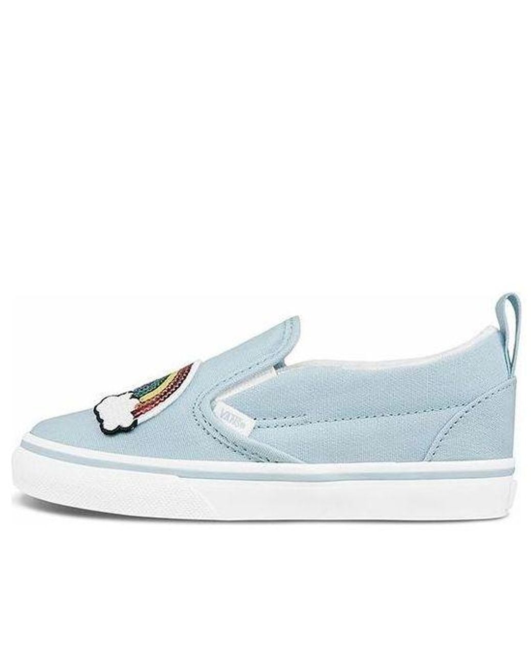 Vans Blue Slip-On Kids Vn0A348834C for men