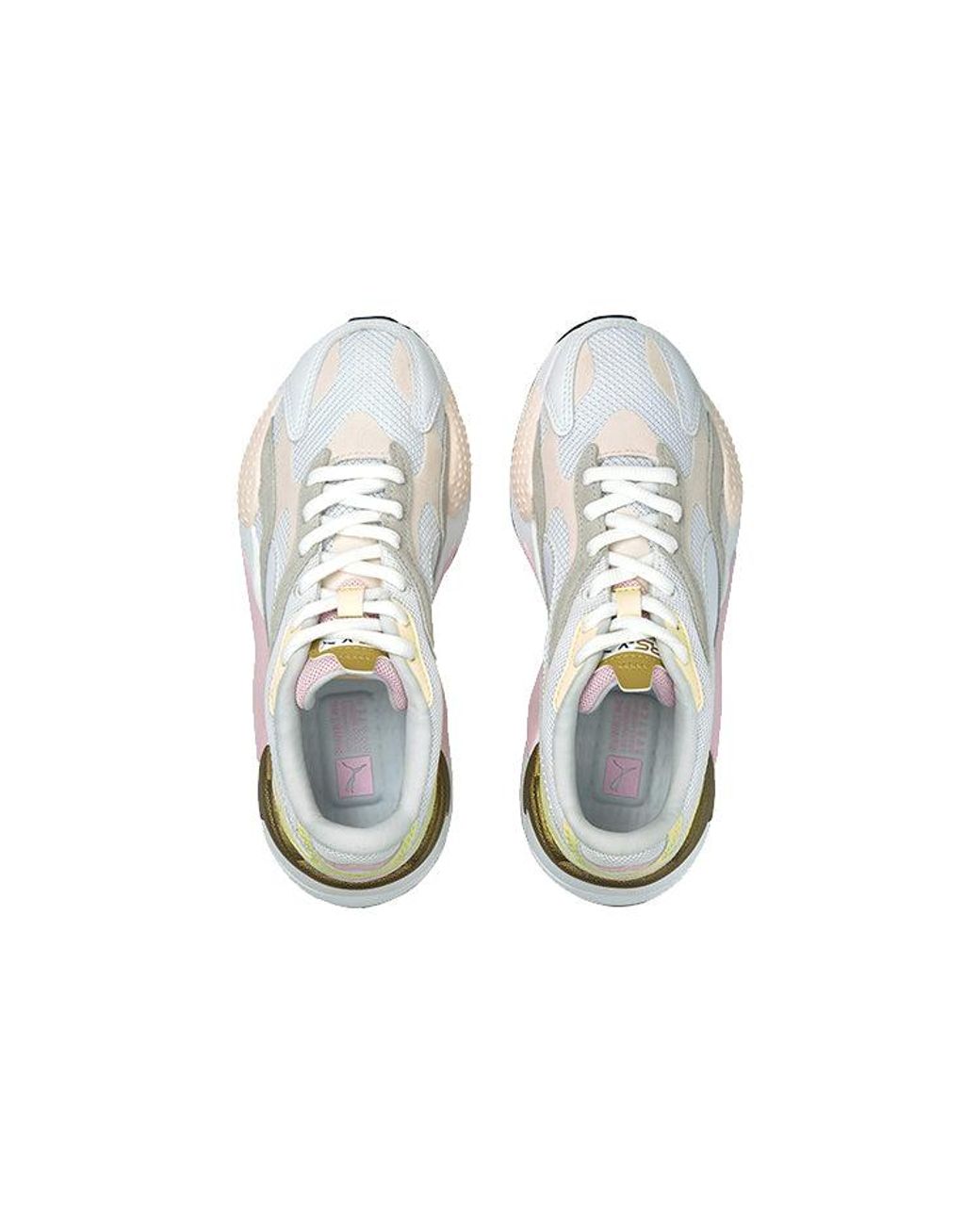 PUMA White Rs-X3 V2 'Puzzle' for men