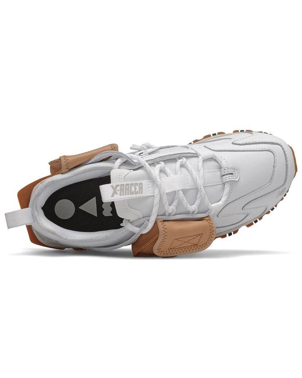 New Balance White X-Racer Tactical Utility Tan' for men