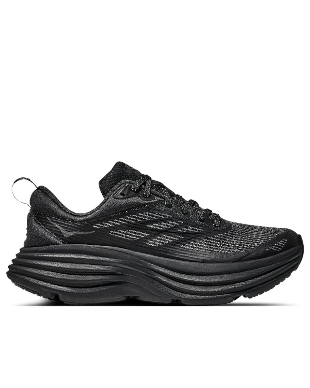 Hoka One One Black Bondi 8 Ts for men