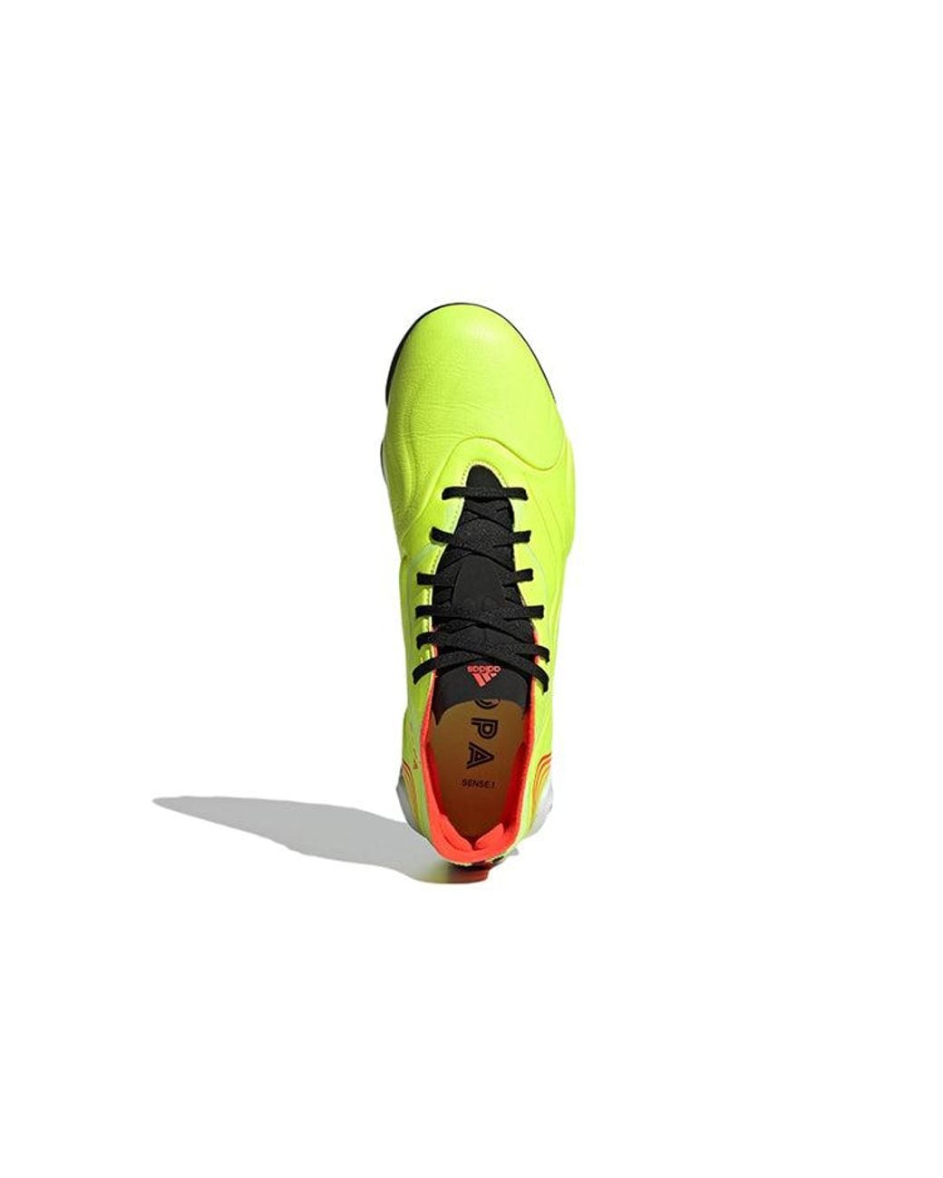 Adidas Yellow Copa Sense.1 Tf 'Game Data Pack' for men