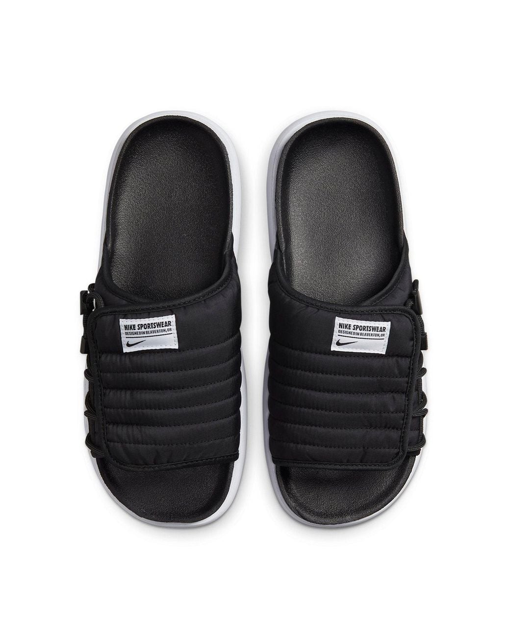 Nike Black Asuna 2 Premium Slides for men