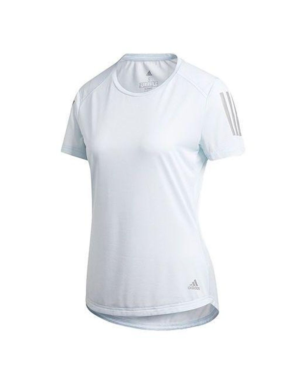 adidas Own The Run Lyst Tee in T Blue 