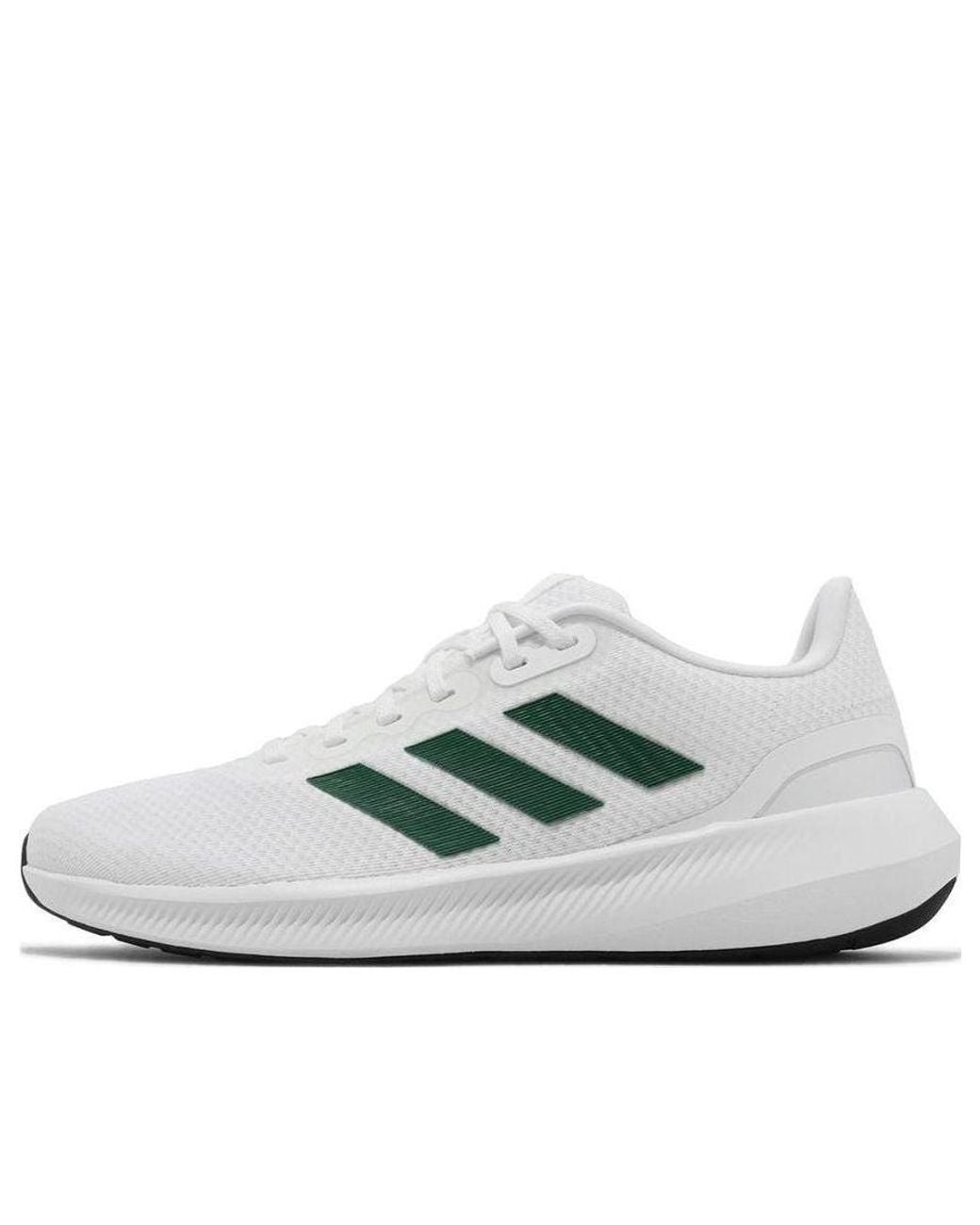 Adidas White Runfalcon 3.0 'Cloud Ggreen' for men