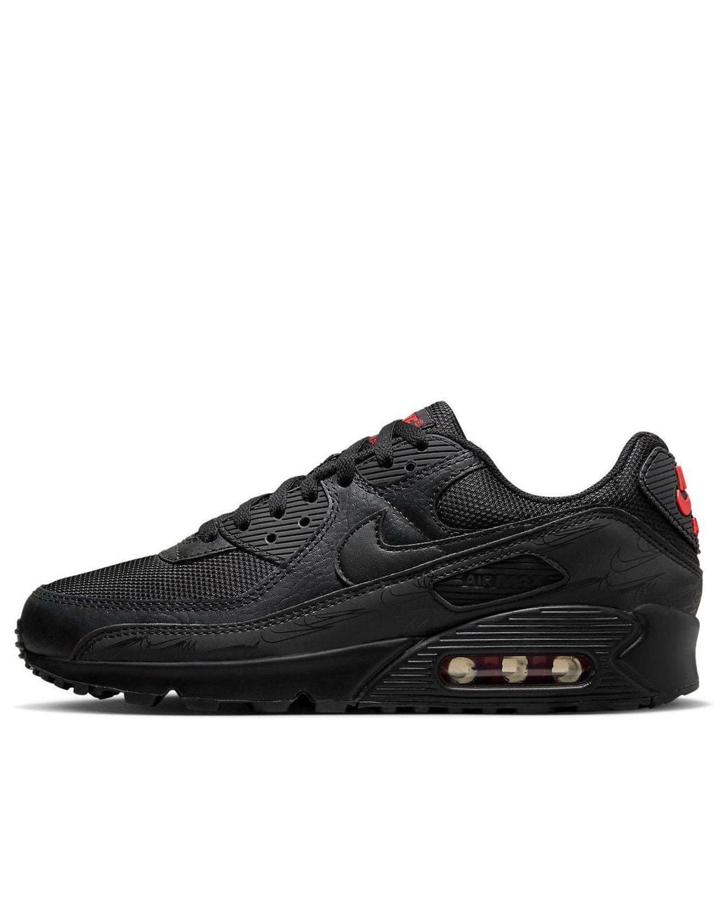 Nike Black Air Max 90 Reflective' for men