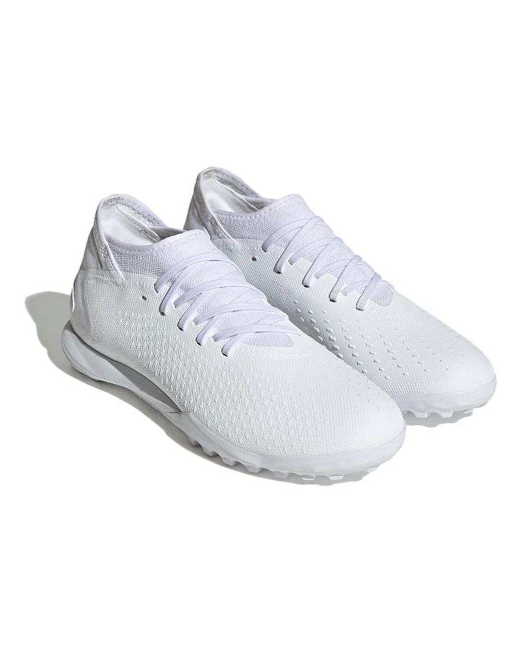 Adidas White Predator Accuracy.3 Tf 'Pearlized Pack' for men