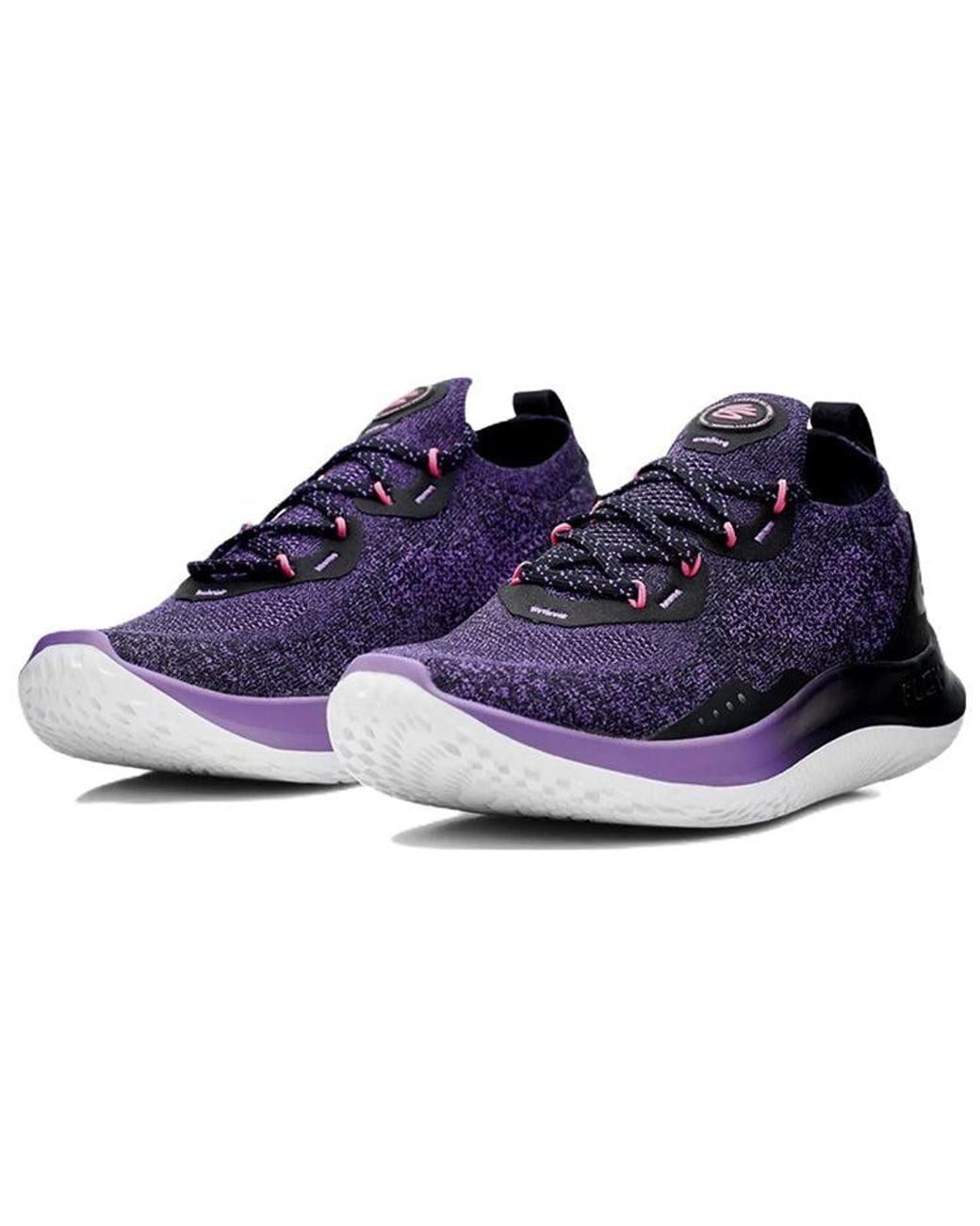 Under Armour Blue Curry Flow Go Grape' for men