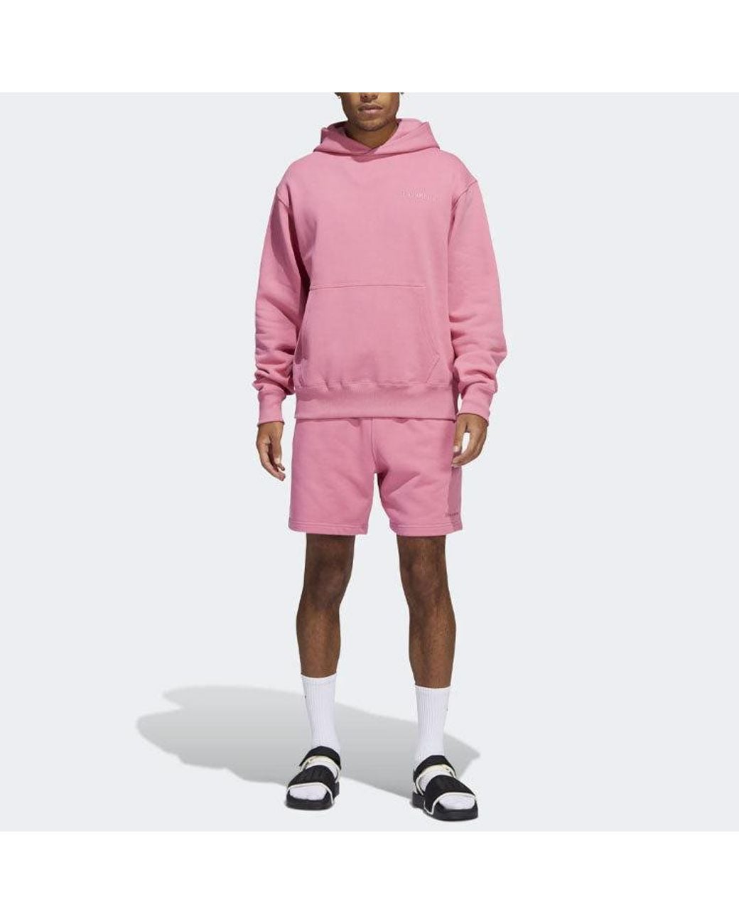Adidas Pink X Pharrell Basic Sports Hoodie