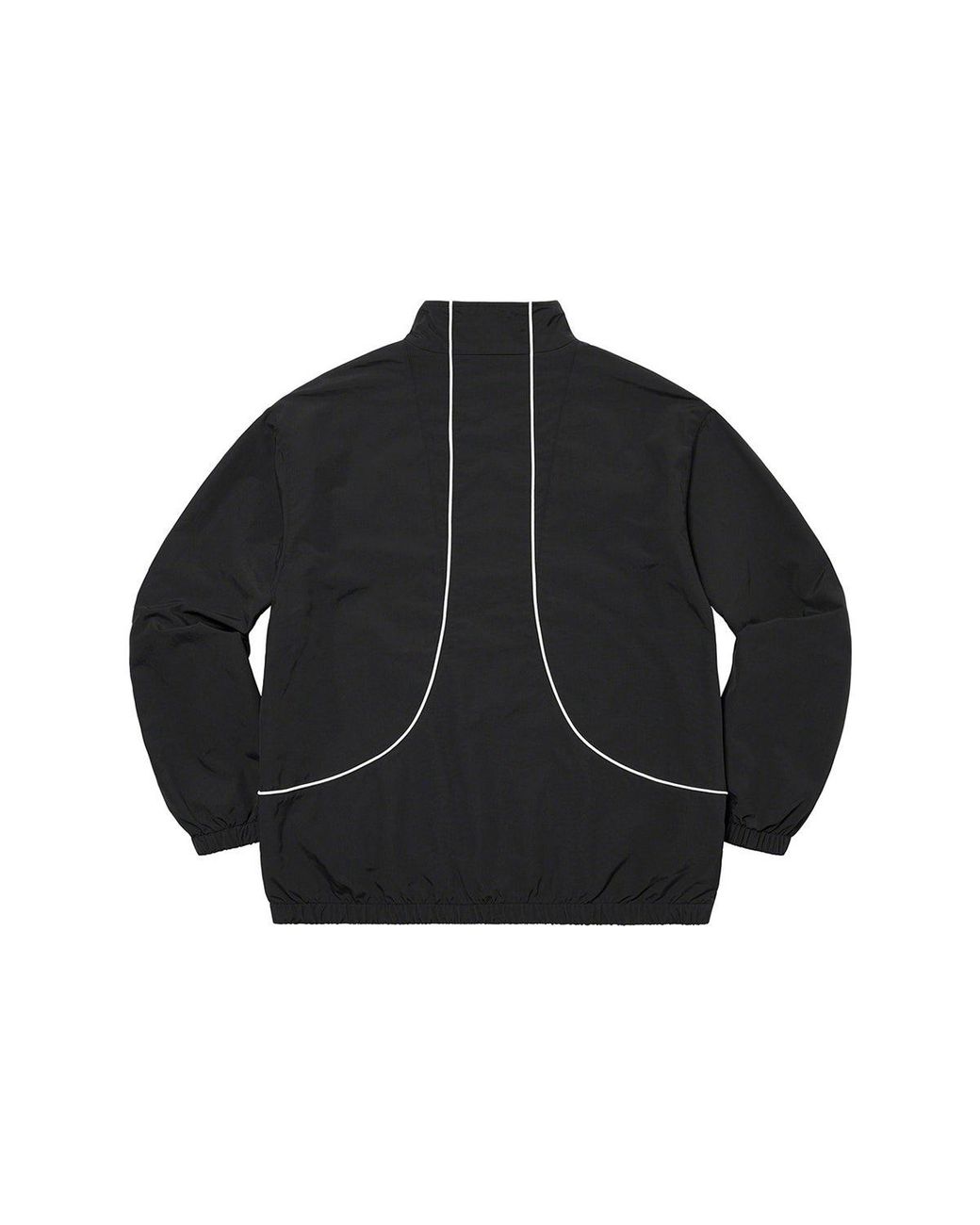 Supreme Black Piping Track Jacket for men