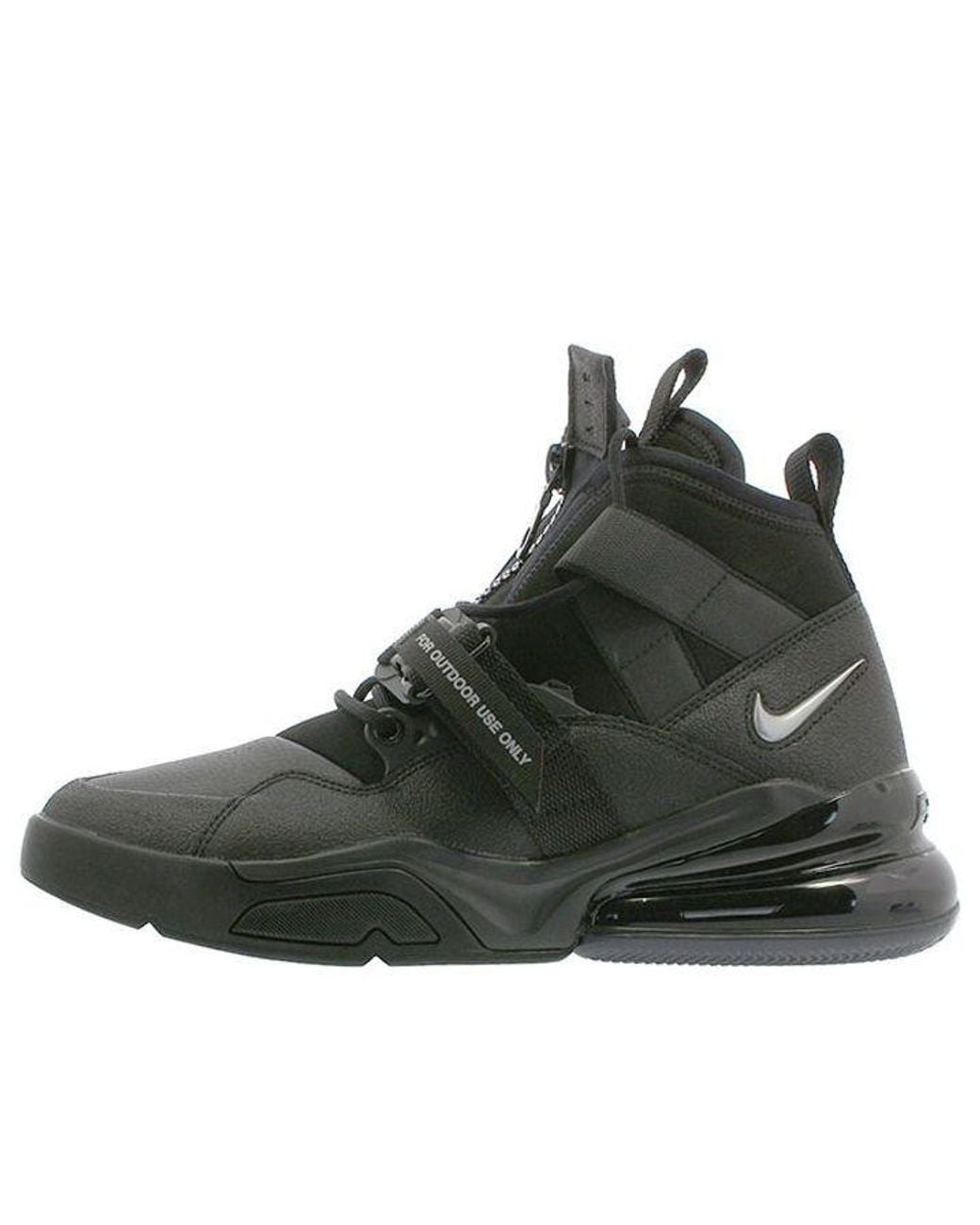 Nike Black Air Force 270 Utility for men