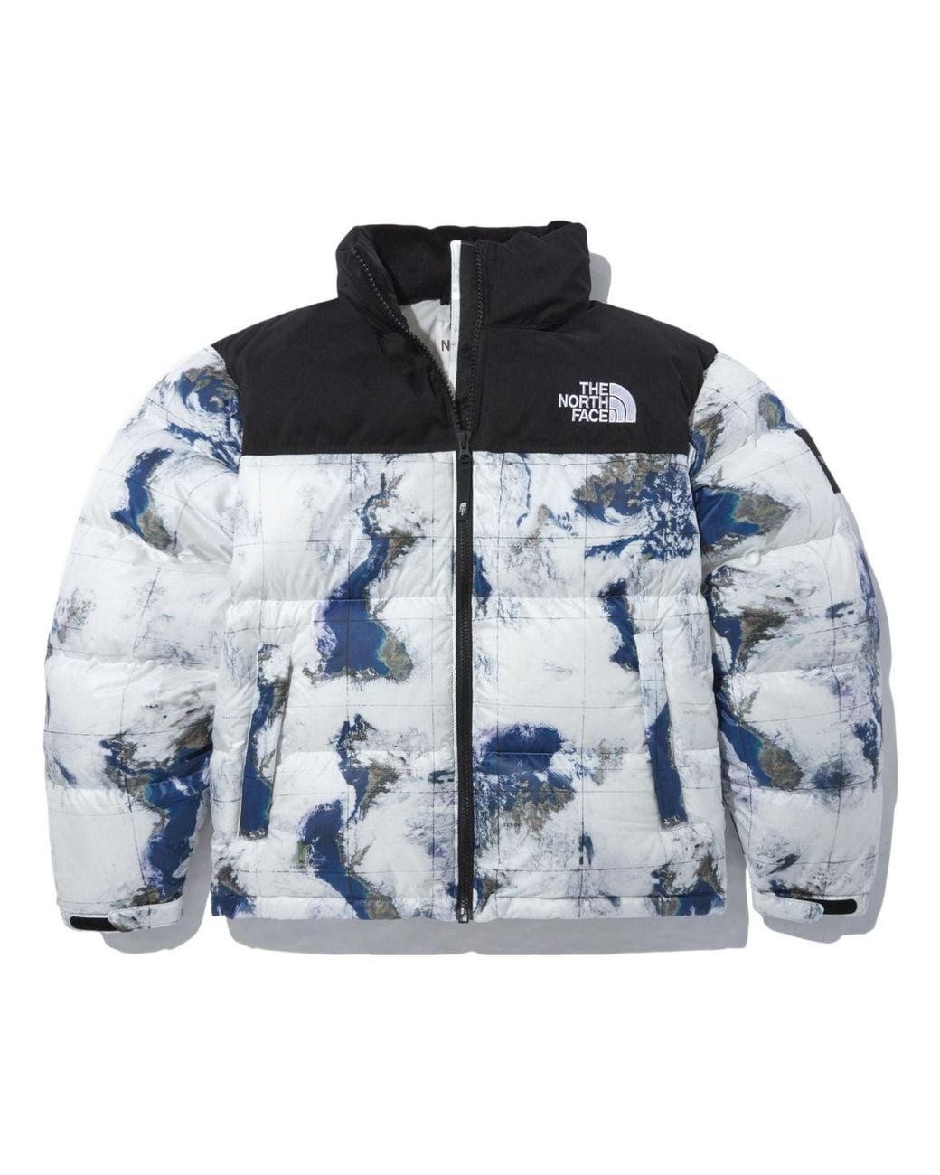The North Face Blue Fw22 Logo Winter Jacket for men