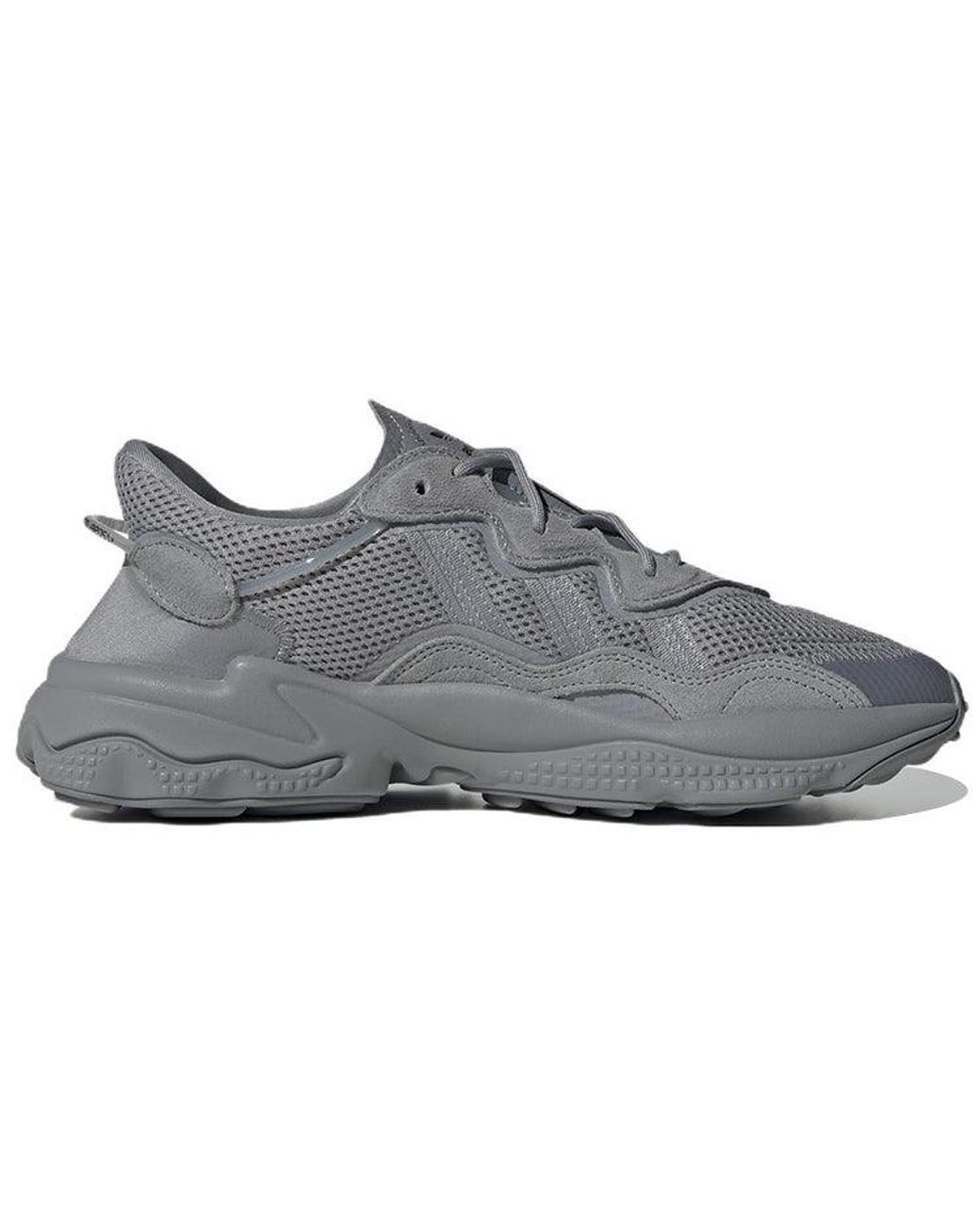 Adidas Gray Ozweego Shoes for men