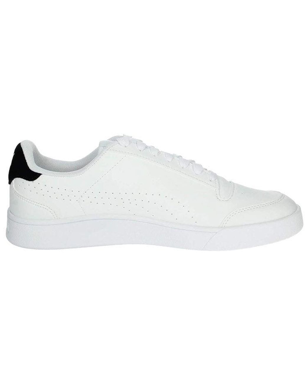 PUMA White Shuffle Perf Sneakers for men