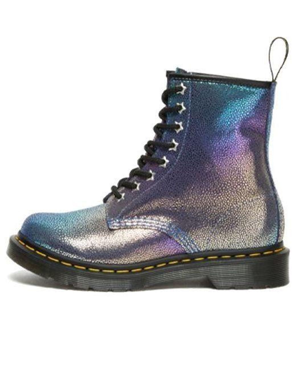 Dr. Martens Blue (Wmns) Dr.Martens 1460 Ray Suede Lace Up Boots