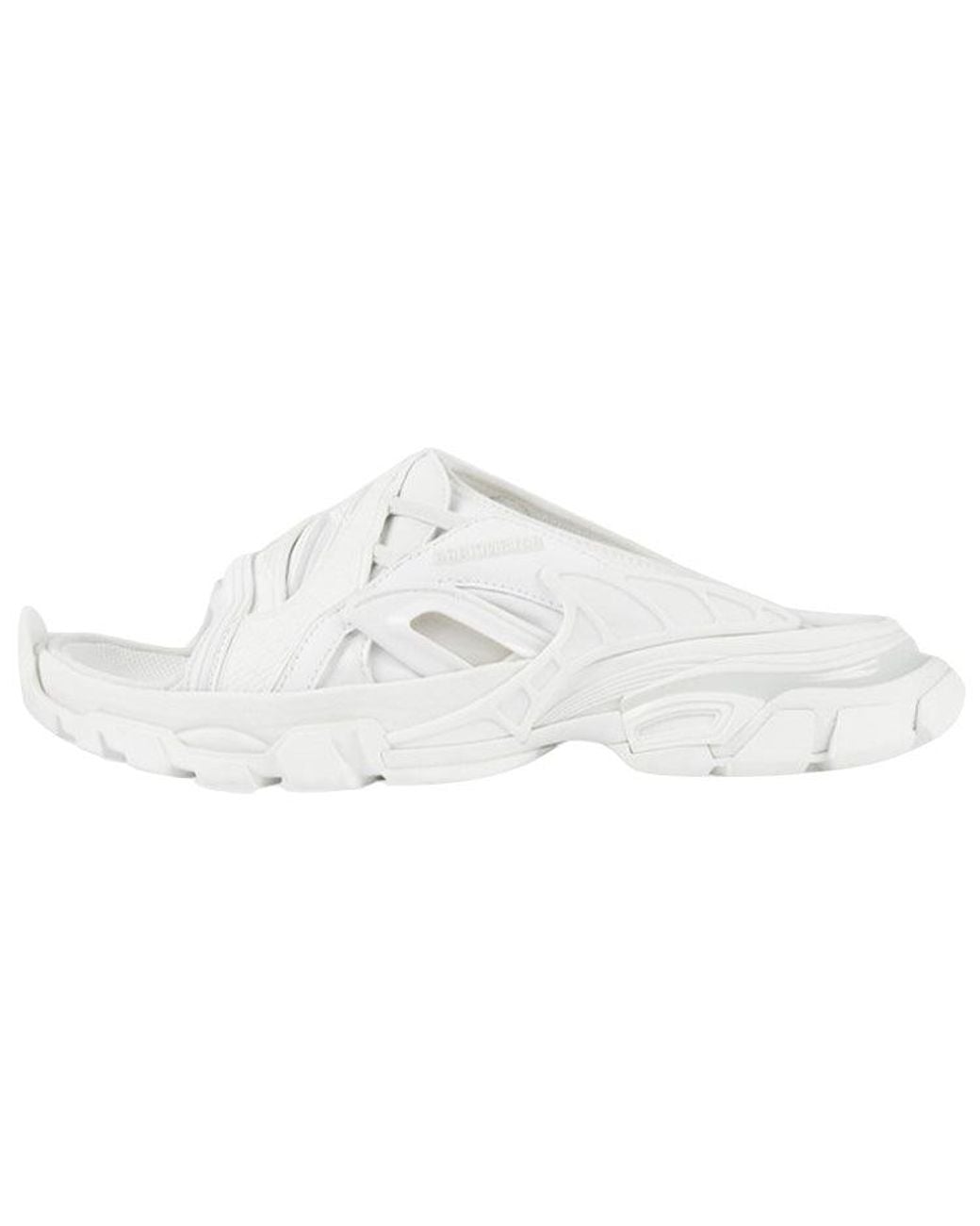 Balenciaga White (Wmns) Track Slide Sandal