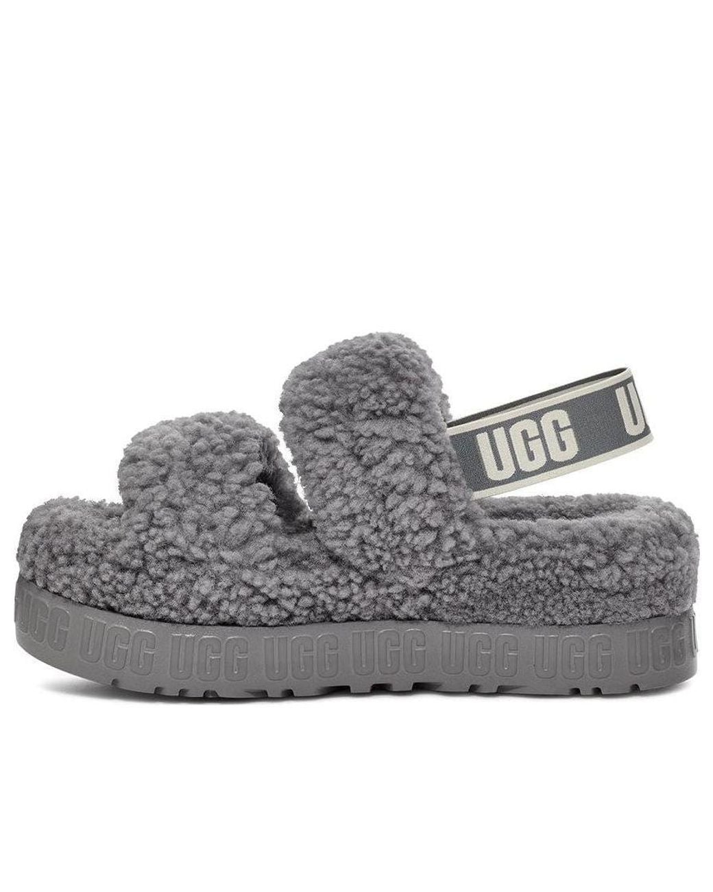 Ugg Gray (Wmns) Oh Fluffita Slide