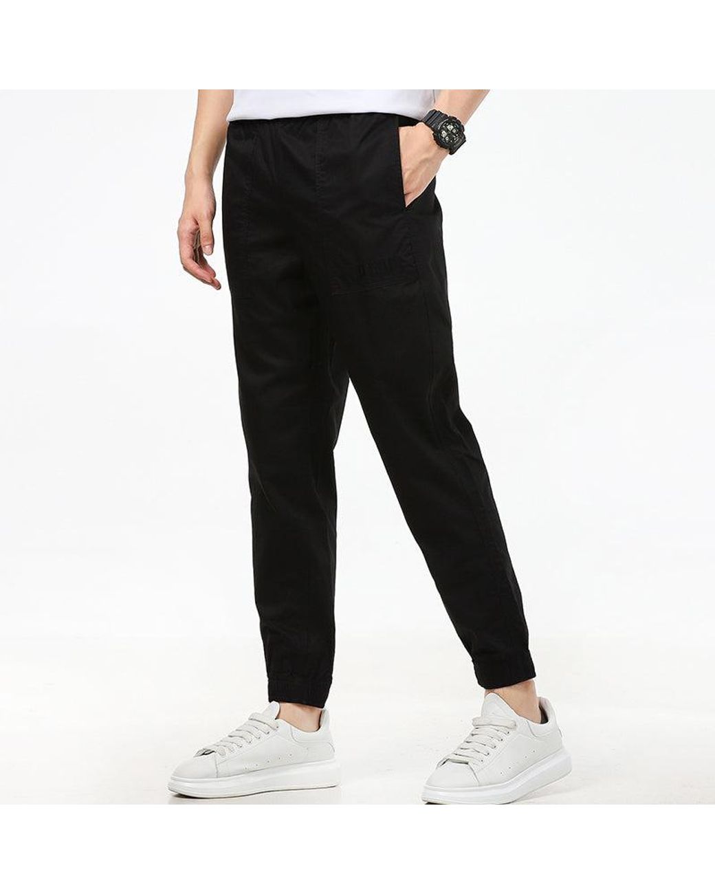 PUMA Black Modern Basics Chino Pants for men