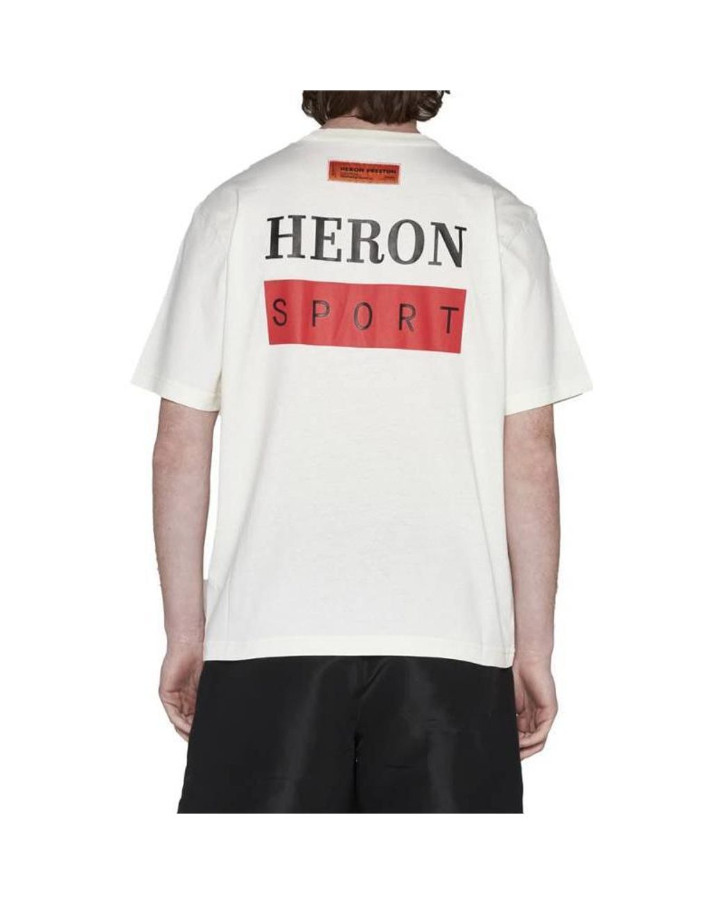 Heron Preston White Ss23 Bonded T-Shirt for men