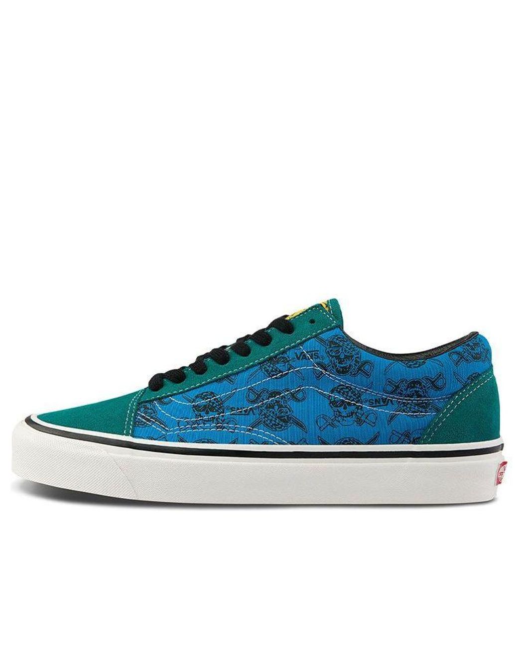 vans red blue green