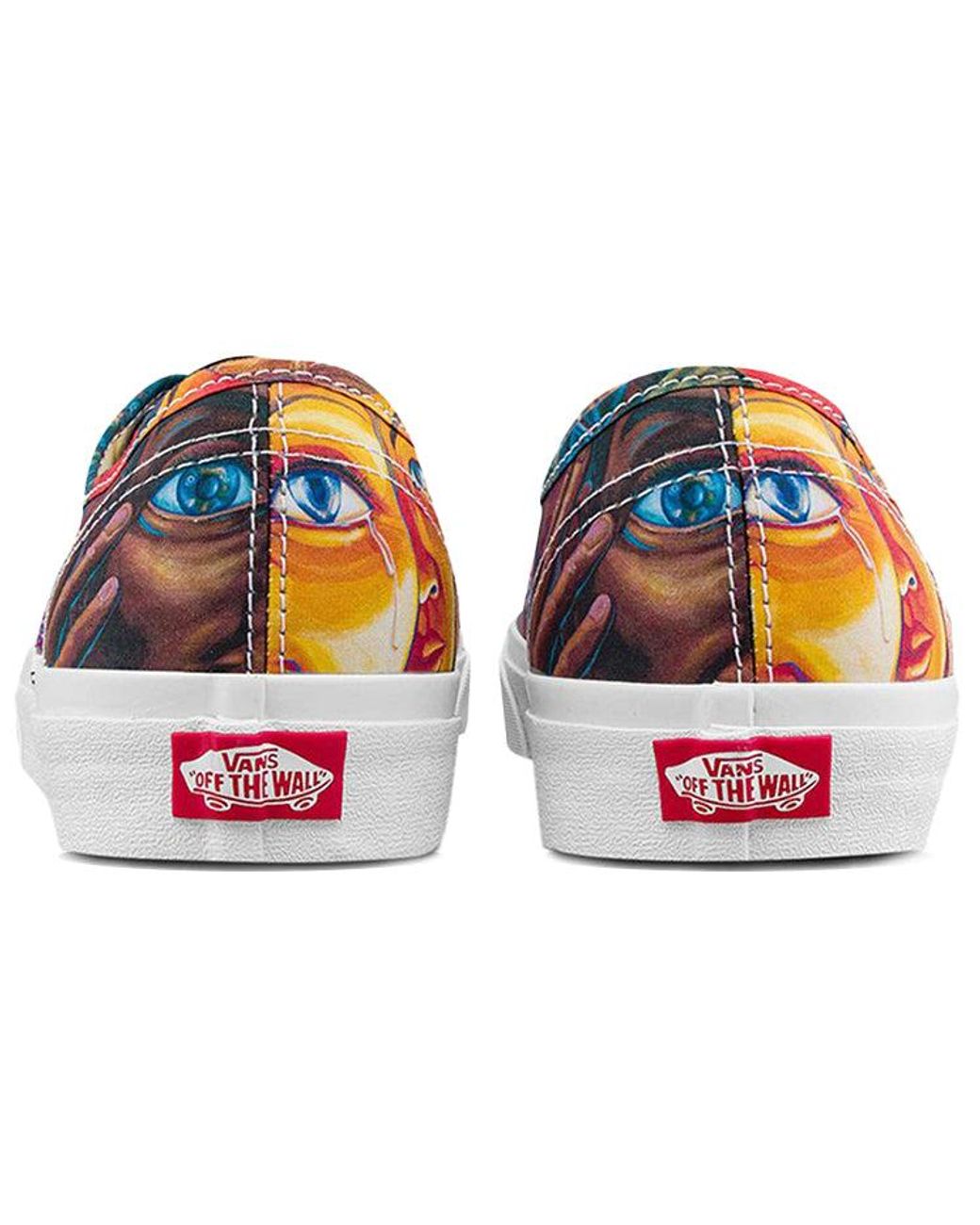Vans Blue Moca X Authentic 'Judy Baca: Triumph Of The Hearts' for men