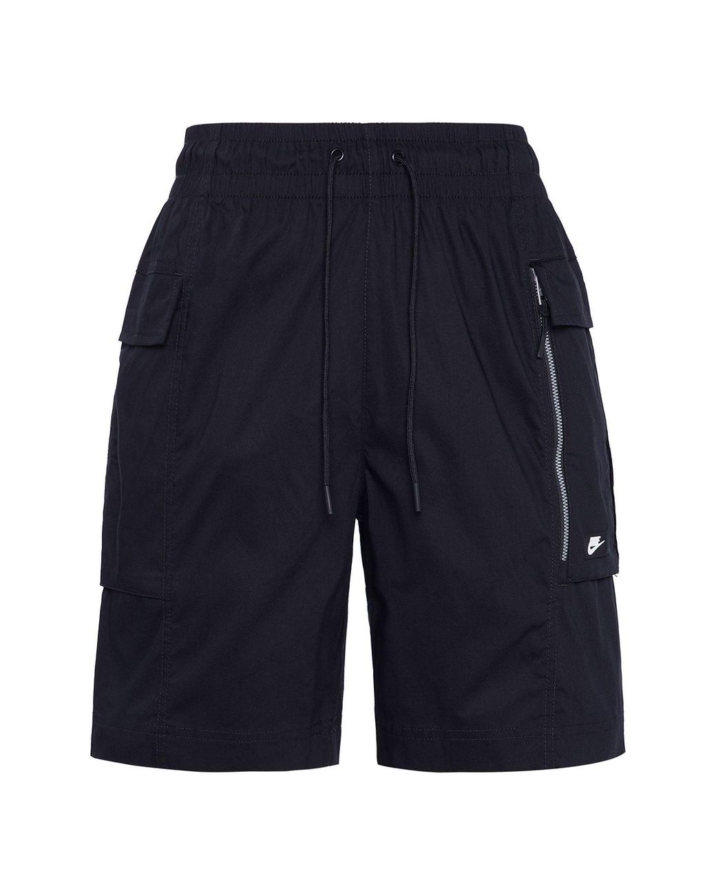 Nike Blue Sports Shorts Elastic Waist Breathable Fitness Workout Sportswear for men