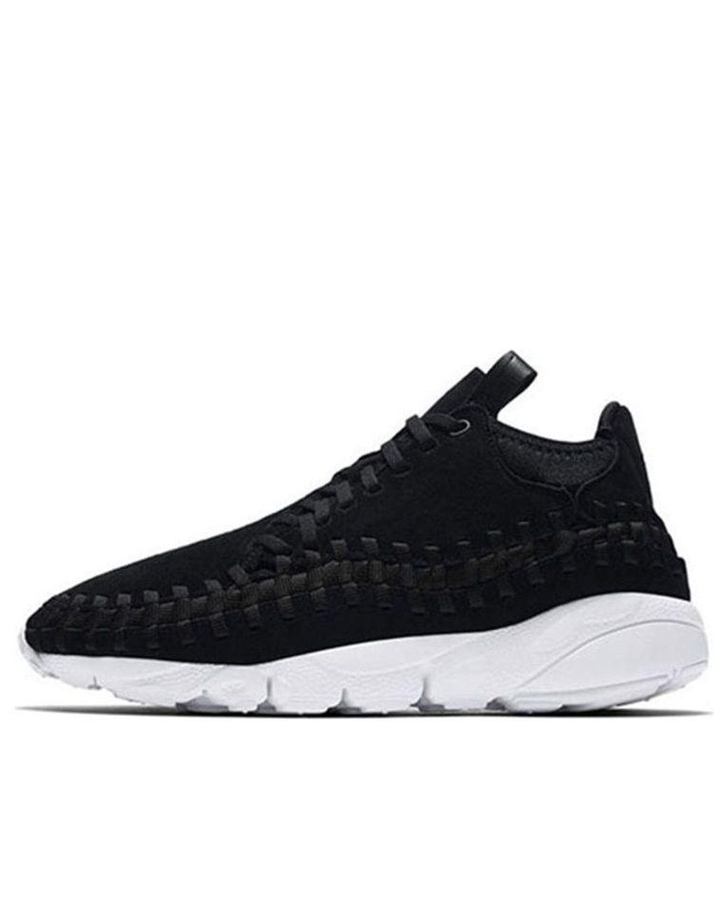 Nike Blue Air Footscape Woven Chukka for men