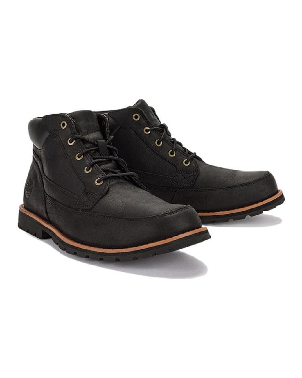Timberland Black Attleboro Premium Chukka Boot Full Grain' for men