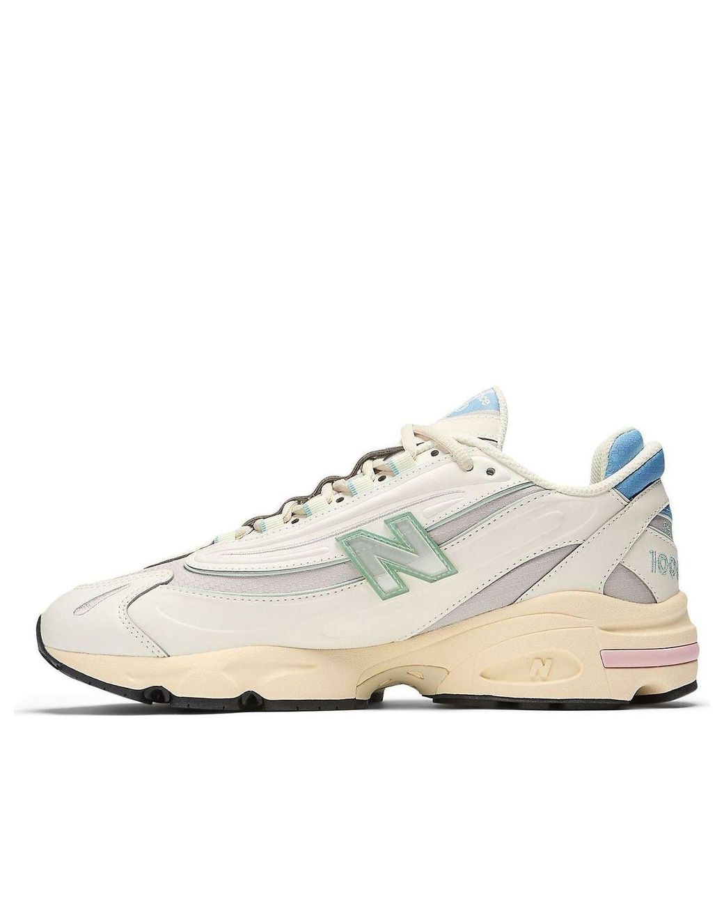 New Balance White 1000 Sneakers for men