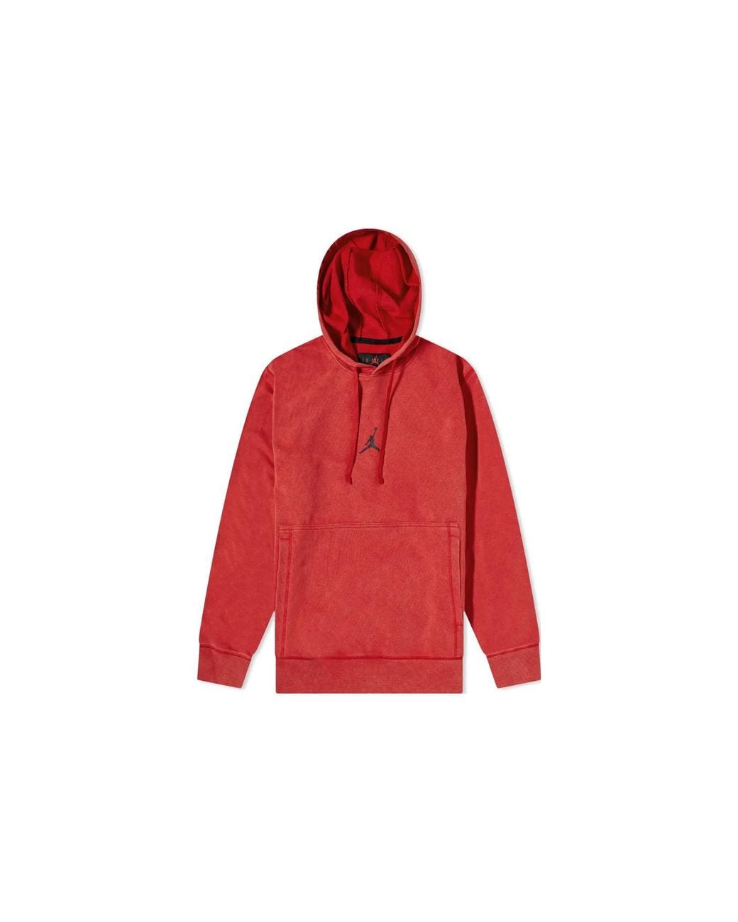 Nike Red Dri-Fit Fleece Pullover Hoodies for men
