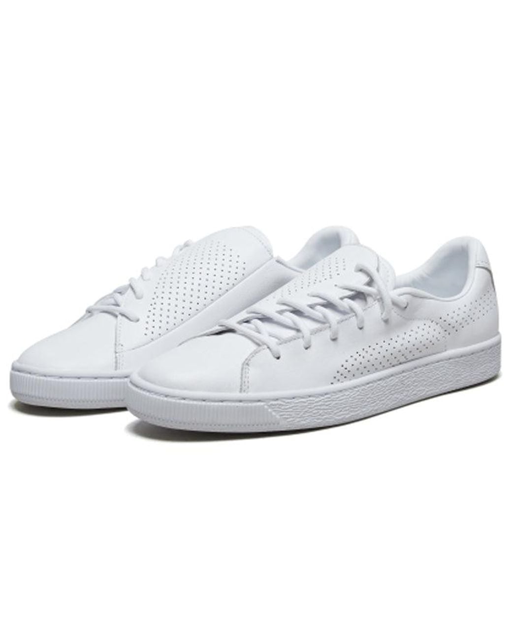 PUMA White (Wmns) Basket Crush Perf