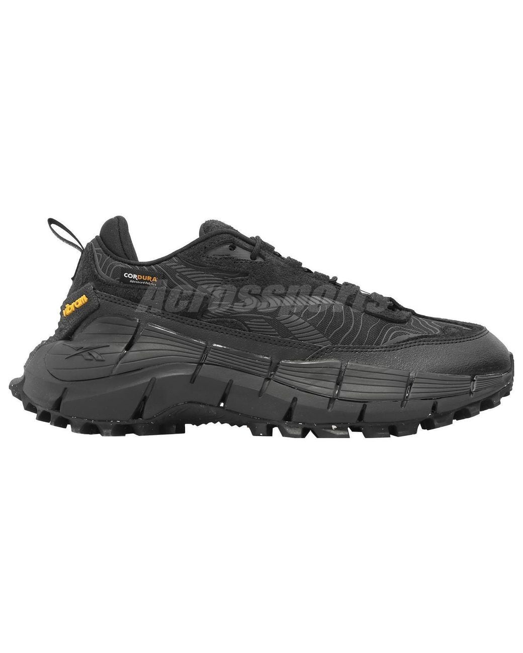 Reebok Black Zig Kinetica 2.5 Edge Pure' for men