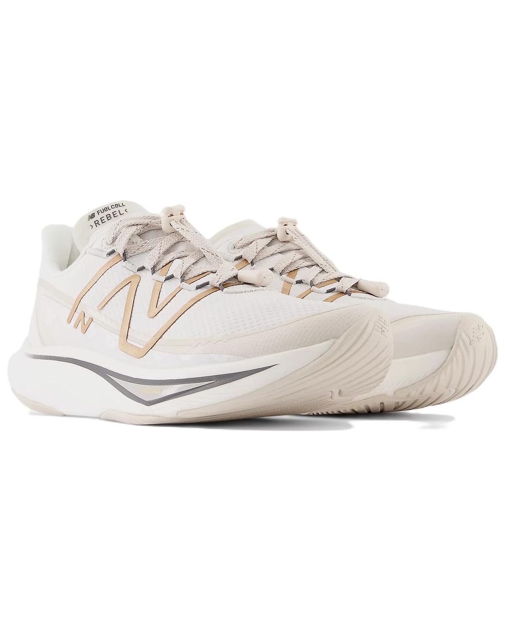 New Balance White (Wmns) Fuelcell Rebel V3 Permafrost 'Moonbeam'
