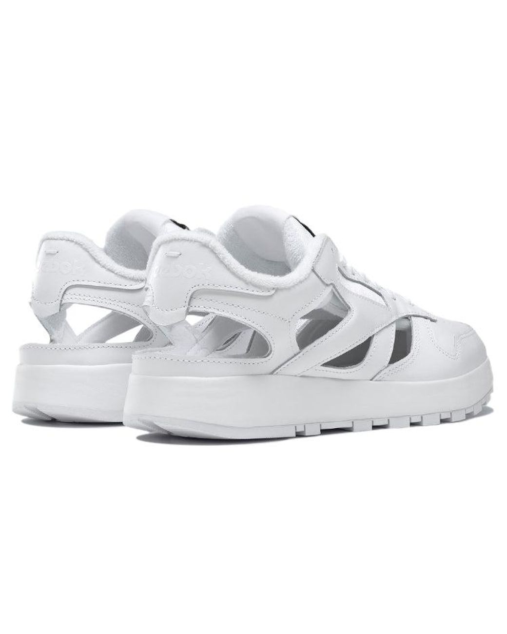 Reebok White Maison Margiela X Classic Leather Dq 'Footwear' for men